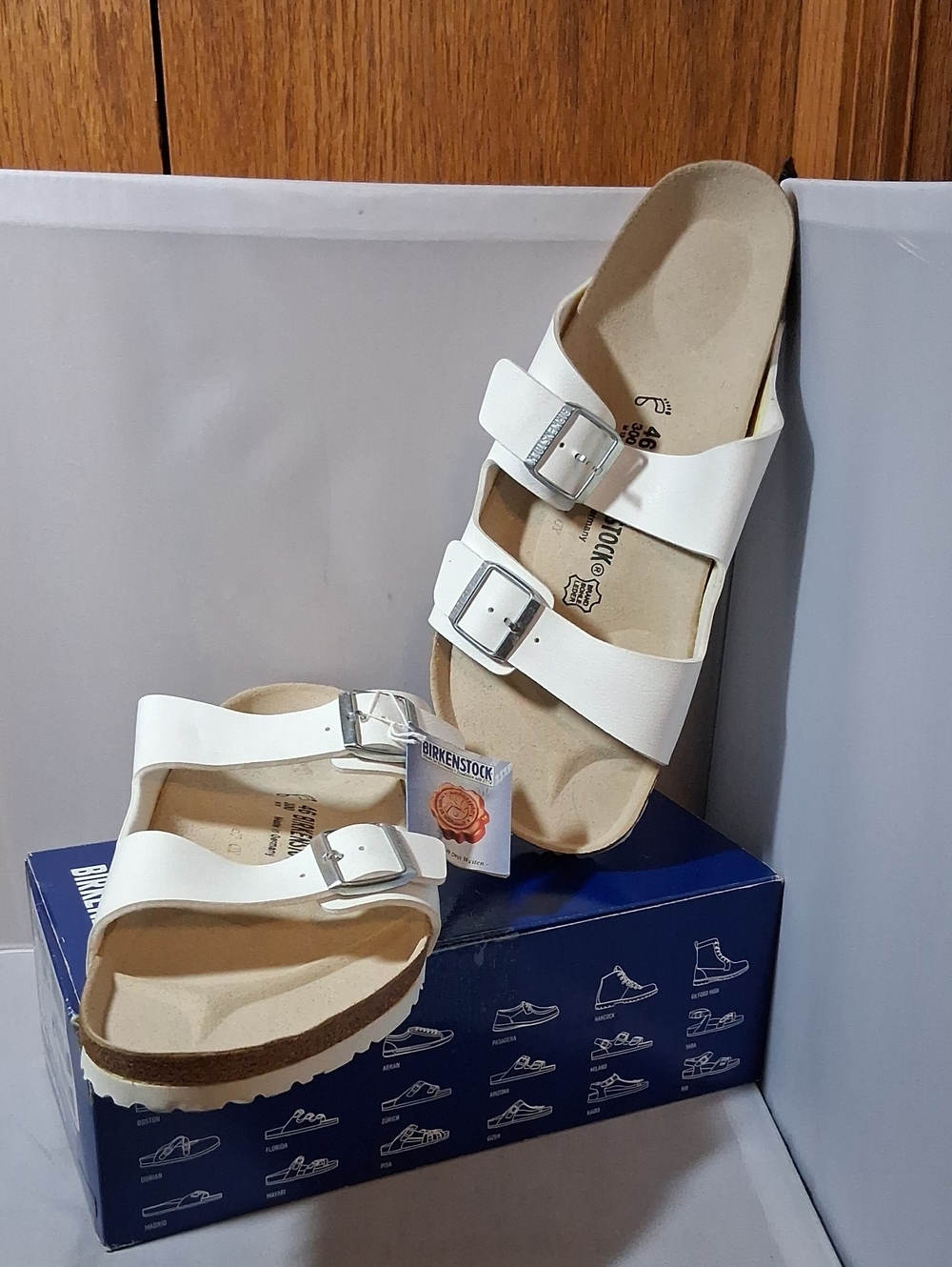 Mens Birkenstock 2 buckle, size 46